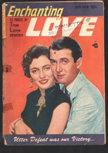 Enchanting Love #3 1950-James Stewart & Valentino Cortesa photo cover-Malaya...