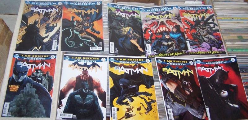 Batman #4 5 6 7 8 9 10 11 12 13 14  2016, DC UNIVERSE REBIRTH 