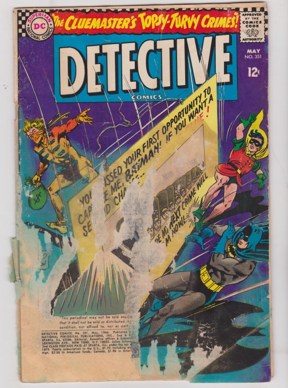 Detective Comics #351 (1966)