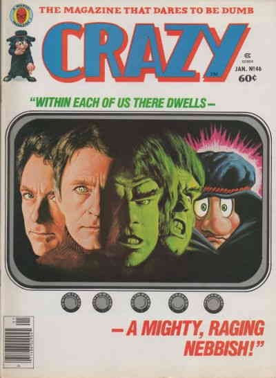 Crazy (Magazine) #46 VG ; Marvel | low grade comic Hulk cover