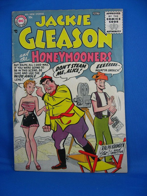 JACKIE GLEASON 1 VG F FIRST DC ISSUE 1956 SCARCE