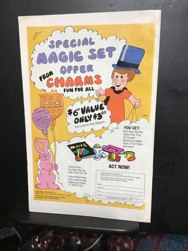 Shazam! #26 (1976) mid high grade dinosaur cover key! FN/VF Wow!