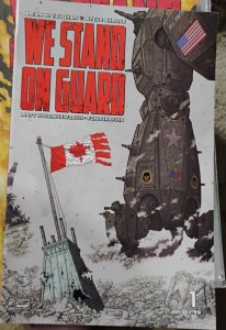 WE STAND ON GUARD #1 2015 IMAGE COMICS BRIAN VAUGHAN USA  VS CANADA