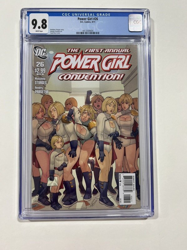 Power Girl 26 Cgc 9.8 Dc 2011