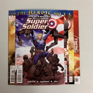 Steve Rogers Super Soldier #1-4 + Annual #1 (Marvel 2010) Ed Brubaker (9.0+)  