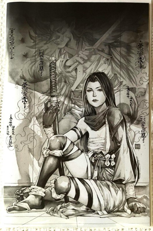 ?HOT~DEMON DAYS X-MEN #1 ~?~KAEL NGU~?~TRADE~VIRGIN~SKETCH VARIANT SET~HOT?