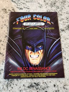 Four Color Magazine Vol. # 1 # 1 Comic Book Mag Batman DC Renaissance 7 J390