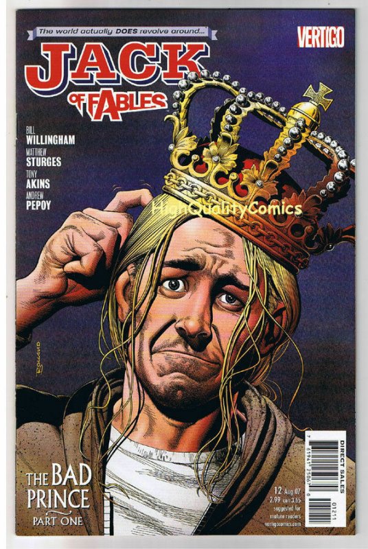 JACK of FABLES #12, NM+, Bill Willingham, 2006, more Vertigo in store