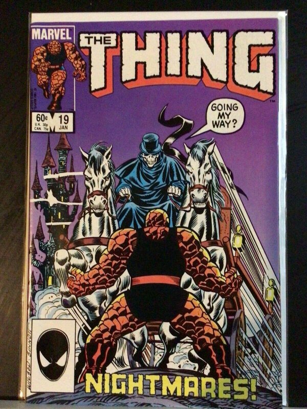 THE THING #19 (1983 MARVEL) 1ST SOLO SERIES 