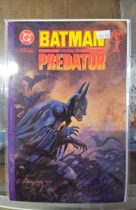 Batman versus Predator [Regular] #1 Batman Cover (1991)