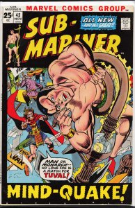 Sub-Mariner #43 (1971) Namor the Sub-Mariner