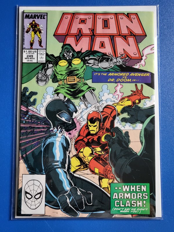 Iron Man #249 Direct Edition (1989)