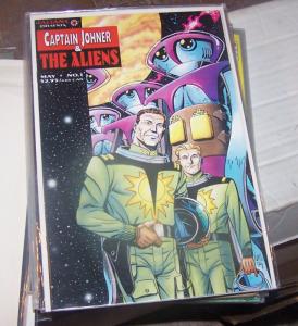 CAPTAIN JOHNER & THE ALIENS #1 & 2, 1994 VALIANT