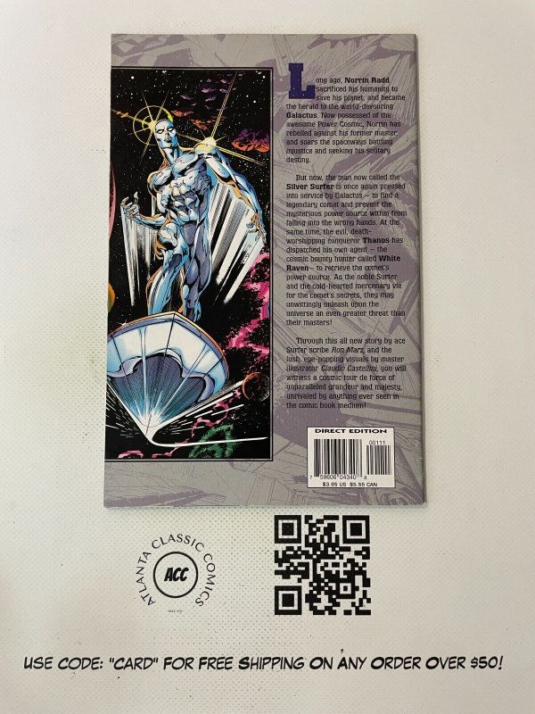 Silver Surfer # 1 NM 1st Print Marvel Comic Book Dangerous Artifacts Marz 2 LP7