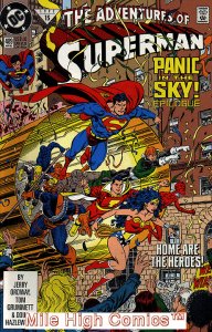 ADVENTURES OF SUPERMAN (#0,#424-649) (1987 Series) #489 Very Good Comics Book