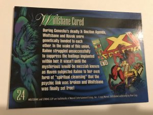 WOLFSBANE #24 card : Marvel Annual 1995 Flair; NM/M;  X-men, base