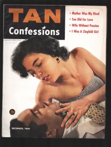 Tan Confessions #2 12/1950-Exploitation magazine for the Black Community-Lena...