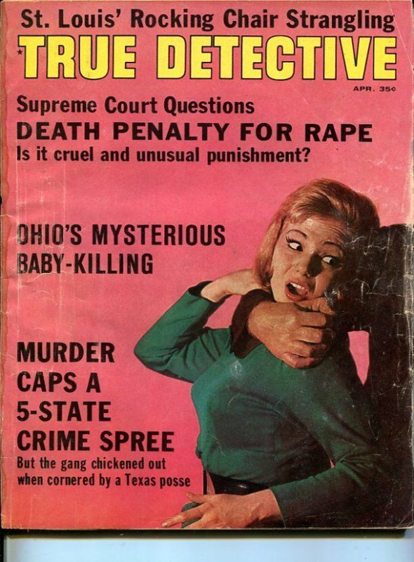 TRUE DETECTIVE-APRIL 1964-MURDER-VICE-ROBBERY-RAPE-BABY KILLERS-good G