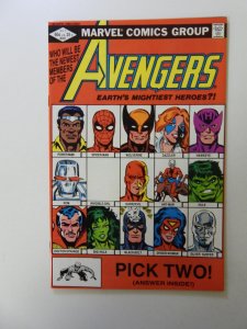 The Avengers #221 Direct Edition (1982) VF condition