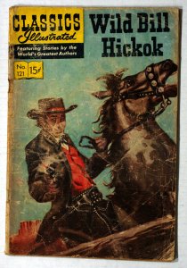 Classics Illustrated #121 (167) GD- 1.8 Wild Bill Hickock