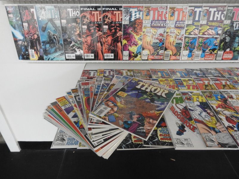 Huge Lot of 220+ Comics W/ All THOR!!! Avg. VF+ Condition!
