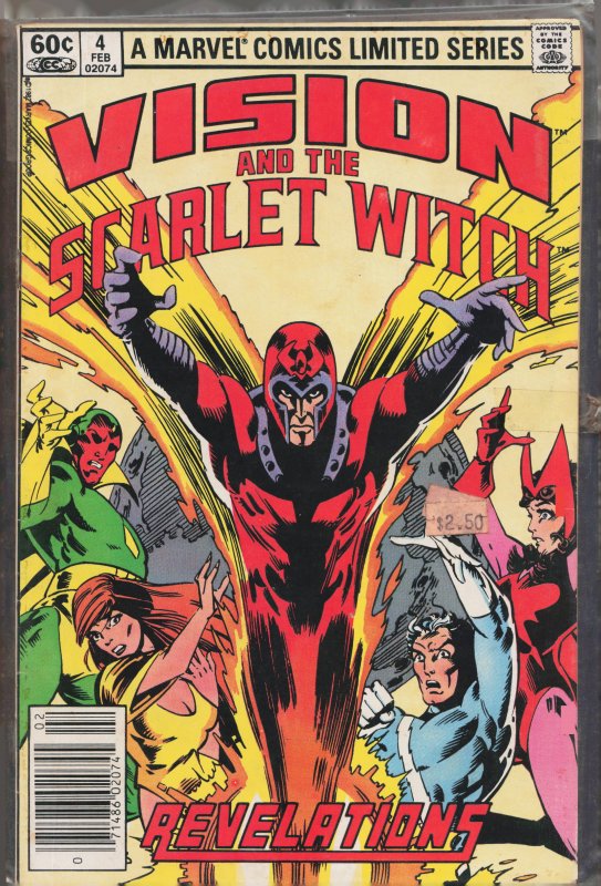 Vision and the Scarlet Witch #4 (1983) Vision