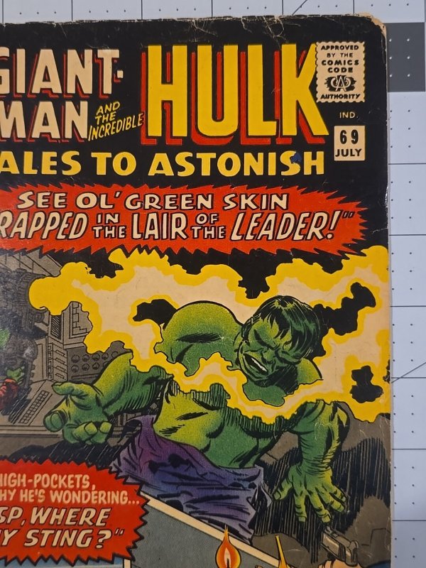 Tales To Astonish #69 Final issue with Giant-Man headlining in title Marvel 1965