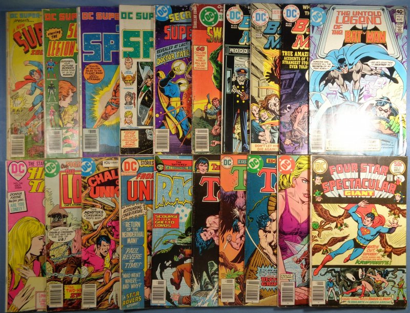 Lot of 20 DC Bronze Age Comics