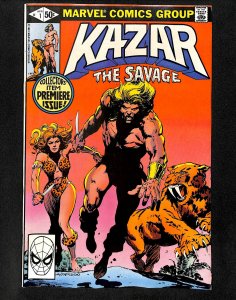 Ka-Zar The Savage #1