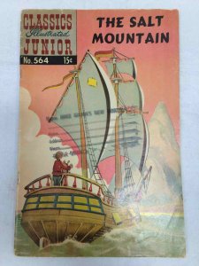 Classics Illustrated Junior #564 - The Salt Mountain Comic Book Famous 1960