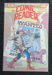 1981 THE COMIC READER Fanzine #194 VF- 7.5 Jonah Hex / Danger Counsil