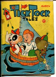 Tick Tock Tales #3 1946-ME-early funny animals-Mugsey Mouse-G
