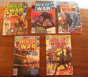 DC Men of War #10 11 12 13 14 Very Fine/Near Mint (9.0) (339J) 