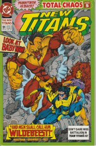 The New Titans #91 (1992)  Total Chaos Part 5