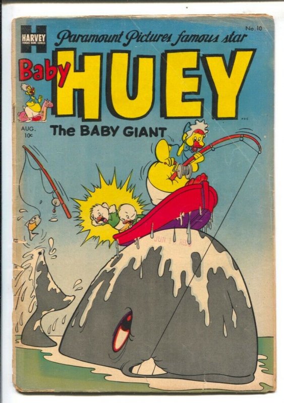 Paramount Animated Comics-Baby Huey #10 1954-Haevey-Fearless Fosdick-early is...