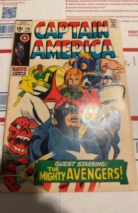 Captain America #116 (1969) Red Skull/Avengers app