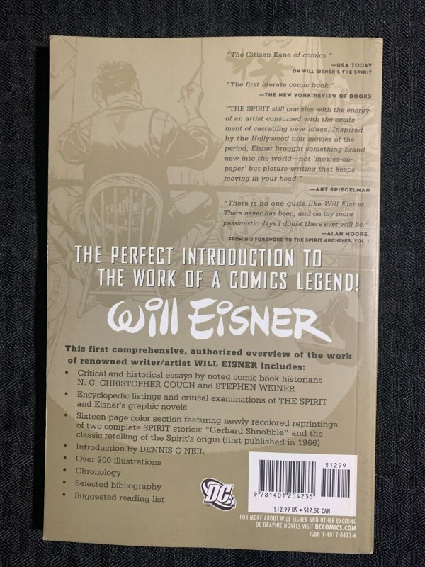 2004 THE WILL EISNER COMPANION by Couch & Weiner SC VF 8.0 1st DC Comics