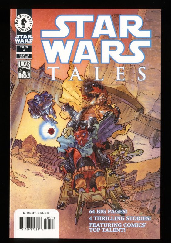 Star Wars Tales #4 NM+ 9.6 1st Dark Troopers!