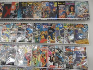 Huge Lot of 180+ Comics W/ Captain America, Wonder Woman, Firestorm Avg VF- Con.