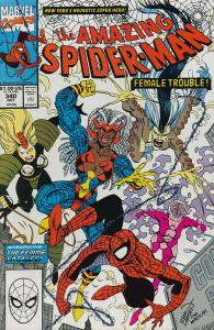 Amazing Spider-Man, The #340 VF ; Marvel | Erik Larsen