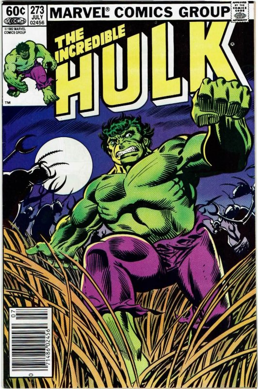 Incredible Hulk #273 (1968) Sal Buscema Wendigo Newsstand NM-