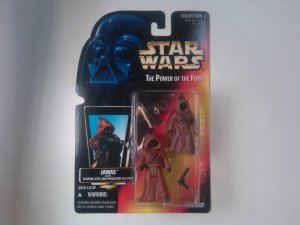 Star Wars Power of the Force JAWAS with Glowing Eyes and Ionization Blasters ...