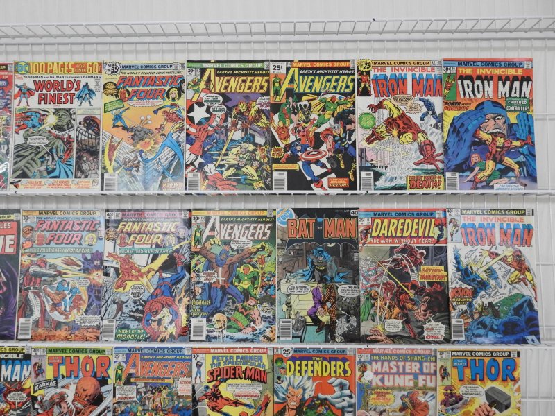 Lot of 36 Low grade Bronze comics W/ Thor, FF, Iron Man, +More! Avg VG- Cond