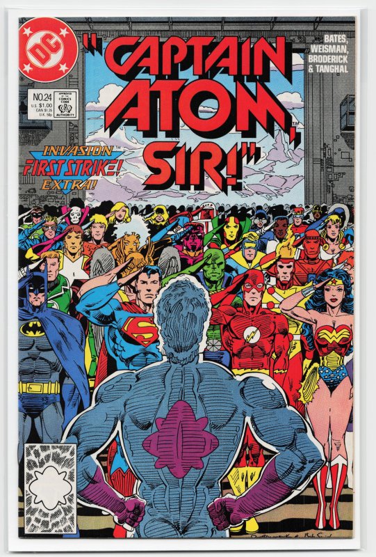 Captain Atom #24 (1988) Captain Atom