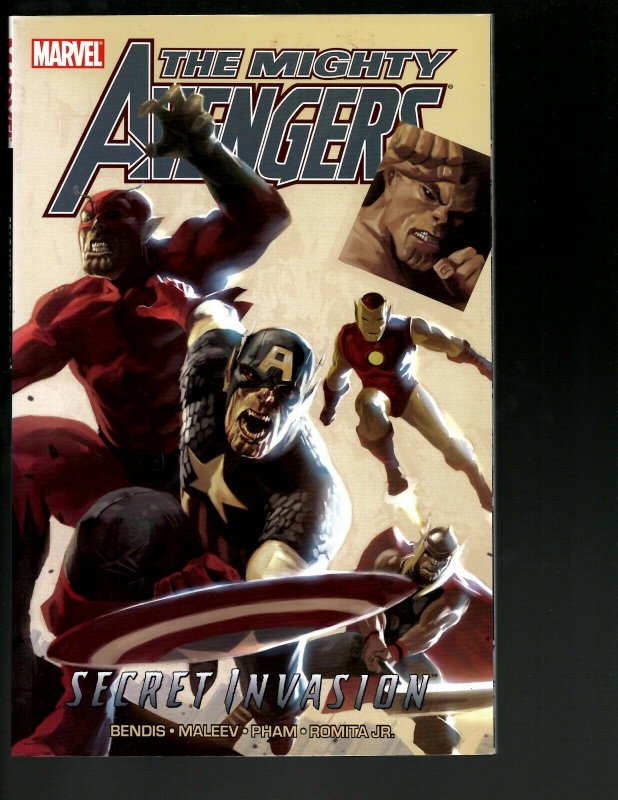 The Mighty Avengers Vol. # 3 Marvel Comic Book TPB Novel Secret Invasion J402