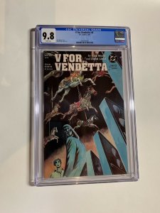 V for Vendetta 8 cgc 9.8 wp dc comics vertigo RARE!! 1989 