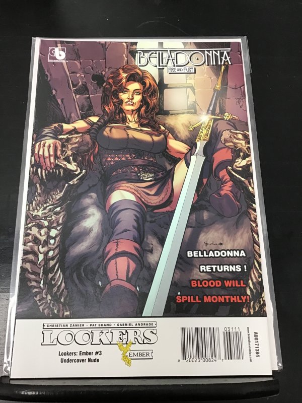 Lookers: Ember #3 (9.2) Undercover Nude Cover!! 2017