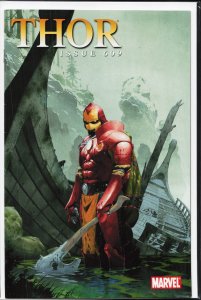 Thor #609 Iron Man Cover (2010) Thor