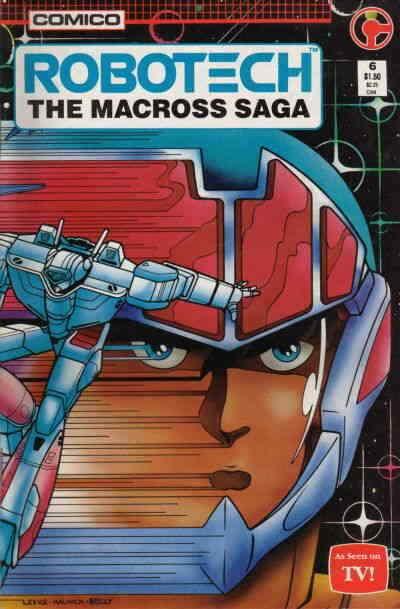 Robotech: The Macross Saga #6 VF/NM; COMICO | save on shipping - details inside