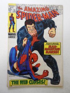 The Amazing Spider-Man #73 (1969) VG/FN Condition! 1/2 in spine split